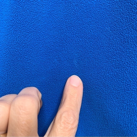 Ll bean Mens Lightweight Fleece Pullover 1/2 zip size XXL blue - Picture 6 of 6